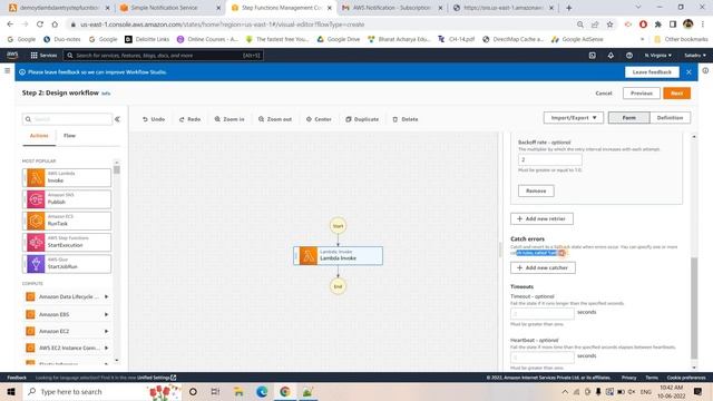 AWS Step Function: Adding Retries and Error Notifications to a Lambda Function смотреть онлайн