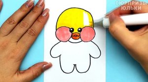 Как сделать Уточку ЛАЛАФАНФАН легко и просто  Уточка Лалафан из бумаги своими руками