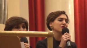 Нани Брегвадзе с дочерью и внучкой поют Песню о Тбилиси