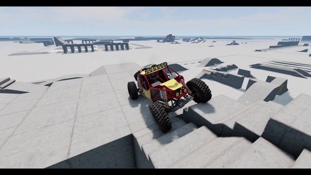 Climb the Cube - BeamNG.drive (Rockbasher edition) смотреть онлайн