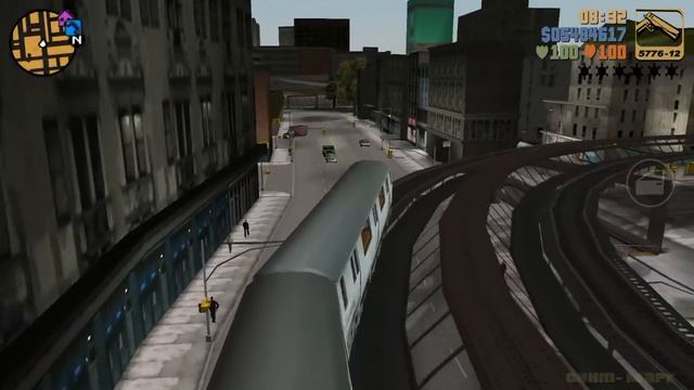 GTA III Mobile | Свободная камера в поезде | Free Train Cam Ride смотреть онлайн