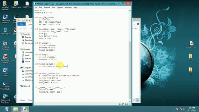 tk / TCL : Simple timer смотреть онлайн