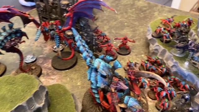 KTW 2,000 pt Batrep Tyranids vs Drukhari смотреть онлайн