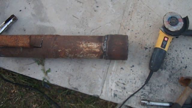 Как развальцевать печную железную трубу от дымохода смотреть онлайн