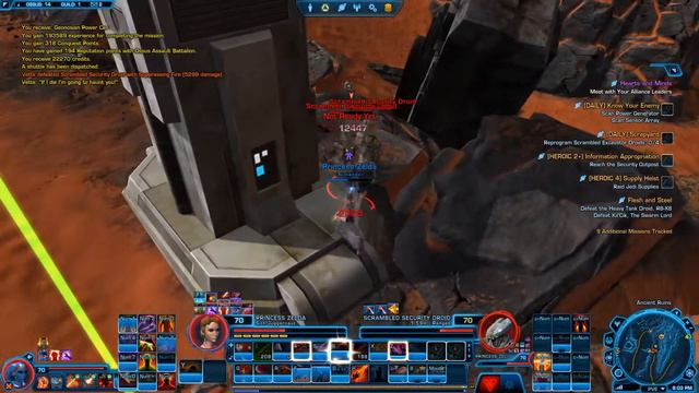 Ossus Dailies Speed Run Guide - Level 70 - Easy Reputation to Legend - STAR WARS: The Old Republic смотреть онлайн