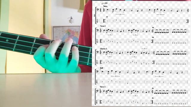 SEVEN NATION ARMY (bass Tab) смотреть онлайн