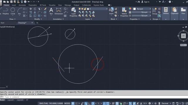 AutoCAD 2020 complete tutorial for beginners | Chapter 1 : User interface and Drawing Tools смотреть онлайн