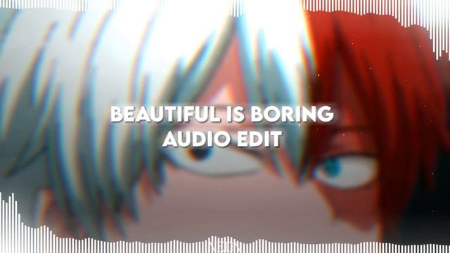 Beautiful Is Boring - BONES UK | Audio Edit смотреть онлайн