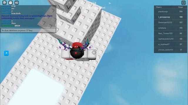 No Jumping Difficulty Chart Obby (157-159) смотреть онлайн