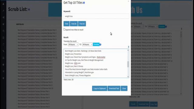 Best Keyword Translation Factory Review Part 3 смотреть онлайн