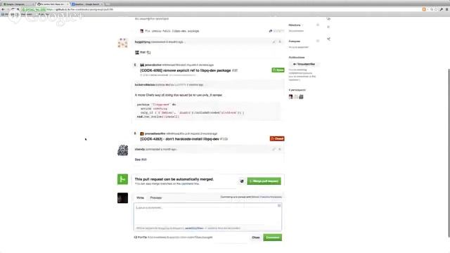 OSS Chef Cookbook GitHub PR Review / Triage-a-thon! смотреть онлайн