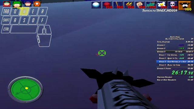 South Park (1998 PC) Cheat% Speedrun in 51:45.632 смотреть онлайн