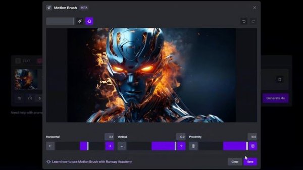 How to use Runway GEN 2 Motion Brush | AI Generative Video