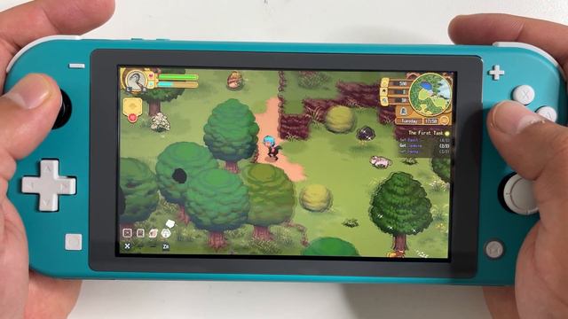 Potion Permit Nintendo Switch LITE Gameplay