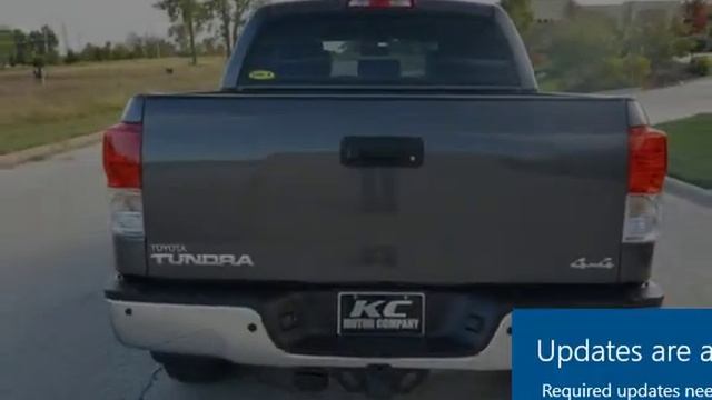 2011 Toyota Tundra Crew Max Limited Platinum for sale in Bucyrus, KS смотреть онлайн