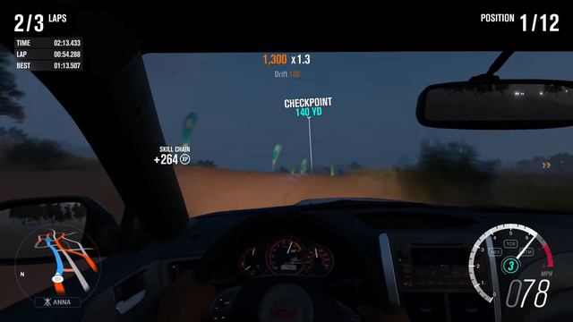 Forza Horizon 3 Subaru WRX STI 2011 @ Cross Track Scramble смотреть онлайн