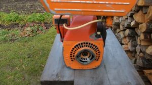 БЕНЗОПИЛА РОДОМ ИЗ СССР "УРАЛ-2 ЭЛЕКТРОН"1993Г. ОТМЫЛ И ОТЛАДИЛ ПОСЛЕ 15ЛЕТ ПРОСТОЯ!