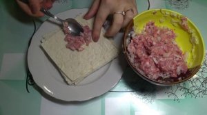 ЧЕБУРЕКИ с мясом из лаваша за 10 минут/Ленивые чебуреки