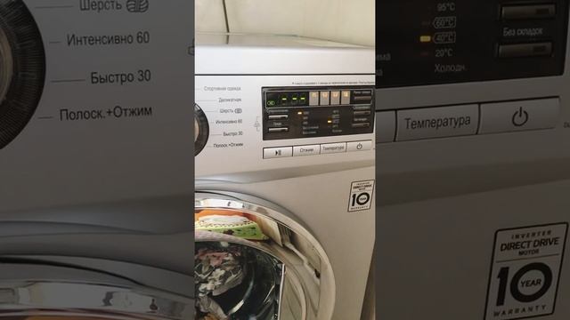 Обзор стиральной машины LG 7кг смотреть онлайн