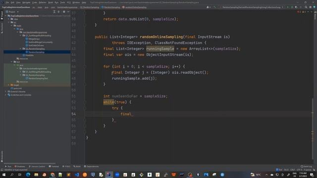 12 - Random Online Sampling - SOLUTION - Code Demo 2 смотреть онлайн