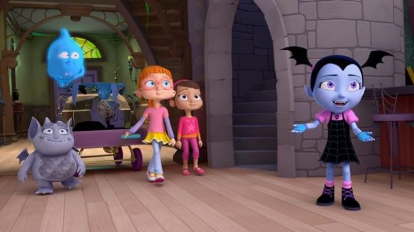 Swampy Splash | Vampirina | @disneyjunior