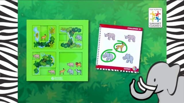 Логическая игра - Smart Games Сафари смотреть онлайн