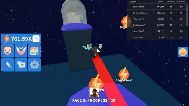 НОВАЯ ОБНОВА в Симулятор скоростного бега Speed Run Simulator ROBLOX Симулятор скорости выполнения смотреть онлайн