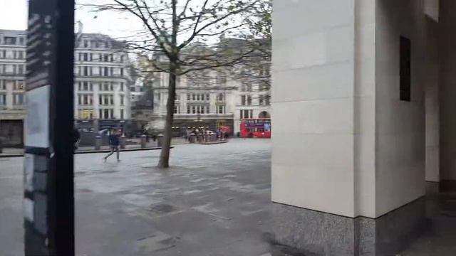 Xmas Preparations Near St Pauls Cathedral In London