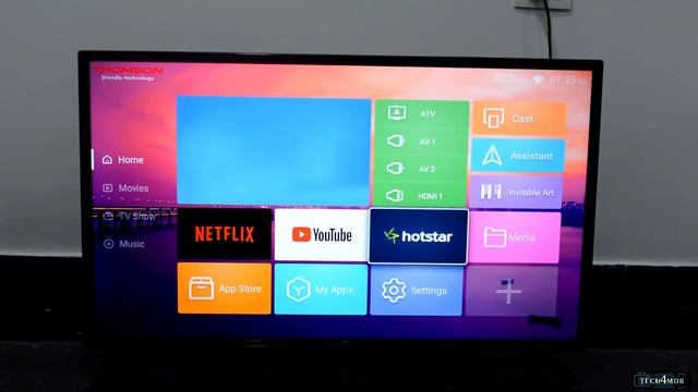 Thomson 40 inch 4K LED Smart TV | Thomson UD9 (40TH1000) Unboxing & Quick Review смотреть онлайн