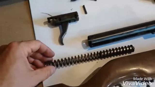 Замена пружины на пневматической винтовке, смотреть онлайн
