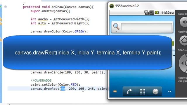 21 Figuras en el Canvas (Android) смотреть онлайн