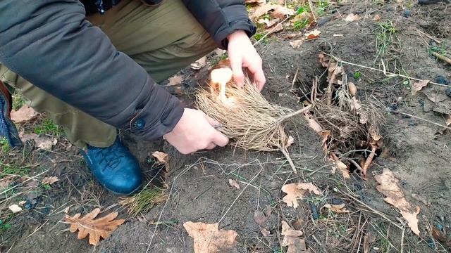 Дакотский очаг. Костер Дакота. Бушкрафт. Как оставить после себя чистый лес. смотреть онлайн