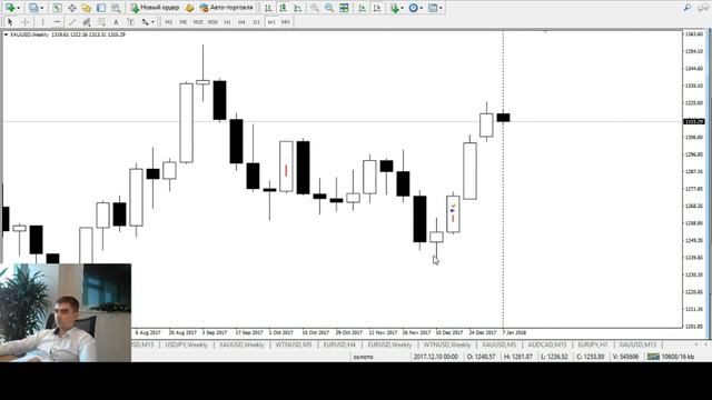 Обзор рынка от Академии Трейдинга и Инвестиций с Андреем Гаценко 09.01.2018 смотреть онлайн