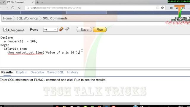 IF THEN ELSIF statement in PL/SQL | Part -10 | In Hindi by Tech Talk Tricks смотреть онлайн