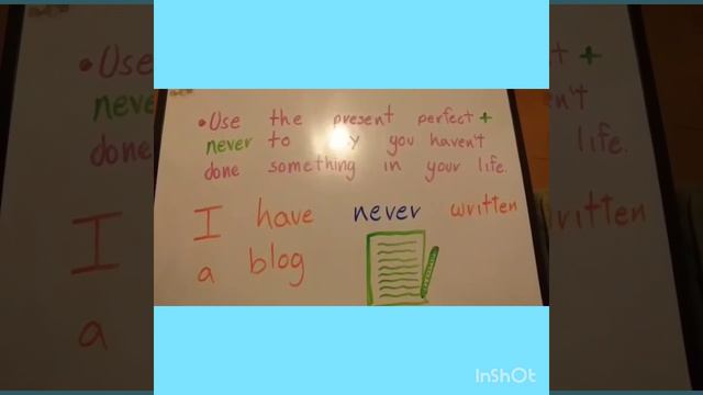 Present perfect with ever and never смотреть онлайн