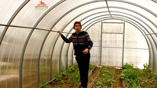 ПРОЧНАЯ ТЕПЛИЦА ВЕЛЕС! Обзор теплицы от КомфортПром смотреть онлайн