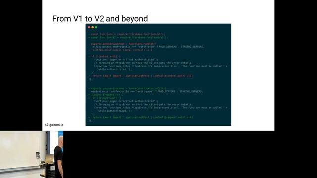 Firebase Cloud Functions V2 - Aviv Laufer - DevFest Boston 2023 смотреть онлайн