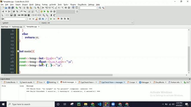 template in C++ (Live Coding) смотреть онлайн