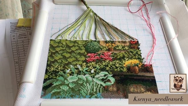 Обзор набора Загородный дом от Золотое Руно. Отчёт 1 по отшиву процесса.