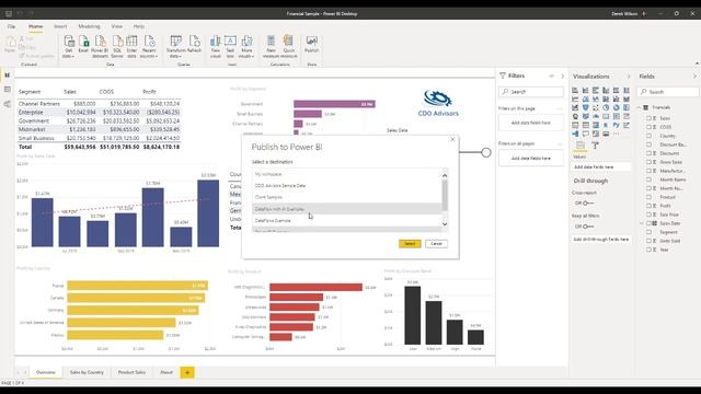 How to Publish to Power BI from Power BI Desktop смотреть онлайн