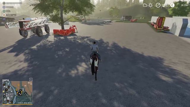 Farming Simulator 19. Сервер: Russian Kolxoz. Игра со зрителями. Хардкор. Правила в описании. смотреть онлайн