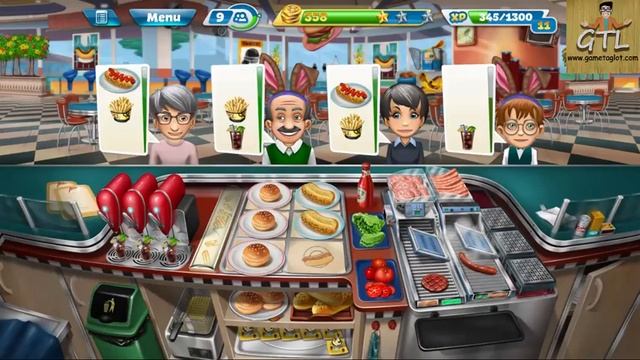 Cooking Fever - Level 26 - Fast Food Court смотреть онлайн