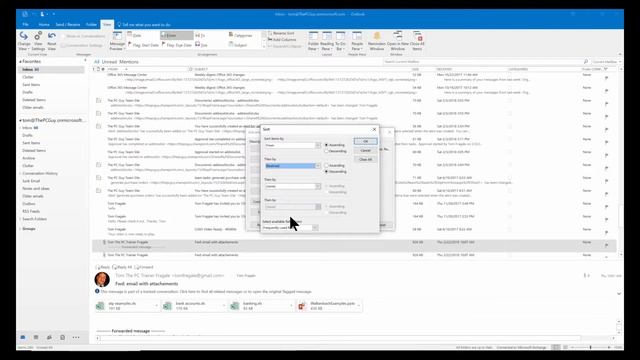 How to Sort by Multiple Columns in Outlook смотреть онлайн