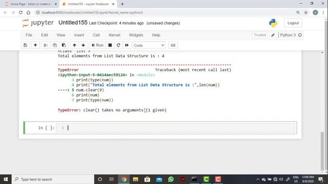 135 Python List clear Method смотреть онлайн