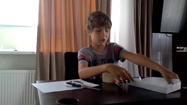 Как сделать коробку из бумаги ... смотреть онлайн