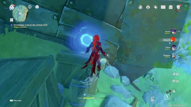Use a concha para enviar o sinal correto 10 vezes - A Vela Fantasma Solitária GENSHIN IMPACT 4.0 смотреть онлайн