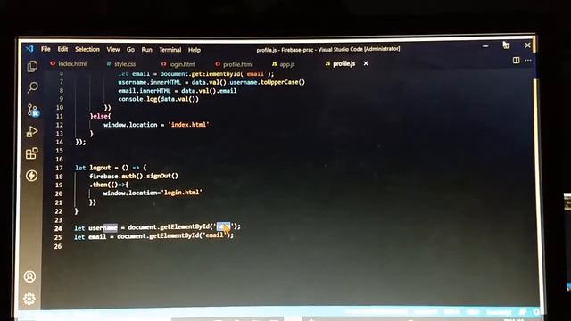 firebase with singin and profile page with how to get data смотреть онлайн
