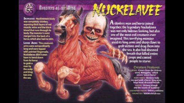 Monsters of the Mind card collection with sounds