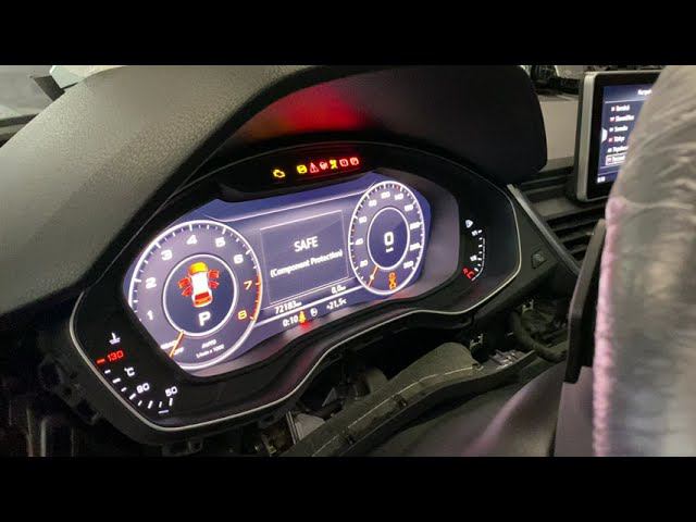 Снятия защиты компонентов Audi смотреть онлайн