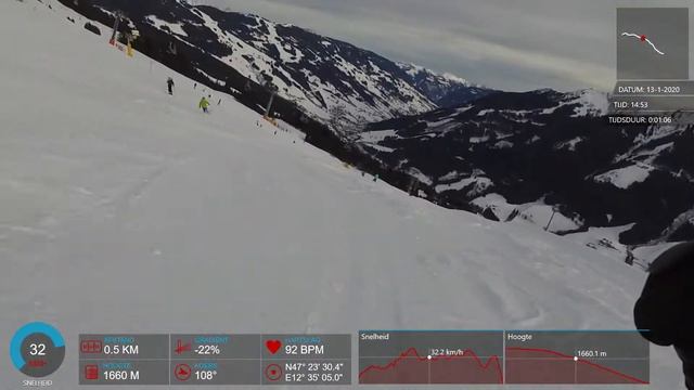 Saalbach-Hinterglemm Piste 70 (31, 32) смотреть онлайн
